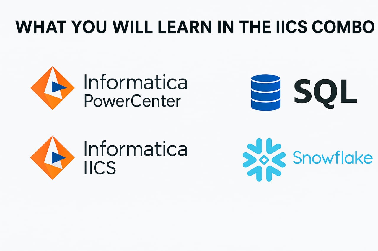 What Will You Learn in the IICS Combo online Training?